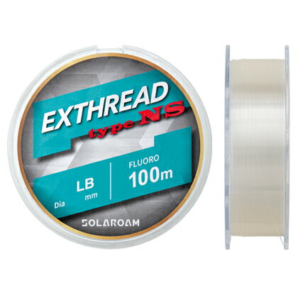 東レ ソラローム エクスレッド type NS 100m ナチュラル(14lb/3.5号相当) ソラローム エクスレッド type NS 100m ナチュラル(14lb/3.5ゴウ) TORAY フロロカーボンライン