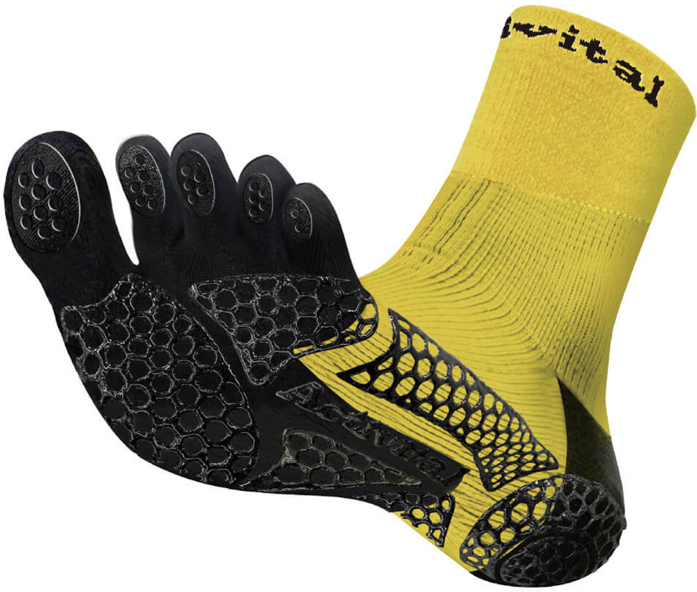 アクティバイタル フットサポーター 5本指ソックス イエロー・S-M(22.5-25.5cm) HRD1065-YE-S-M ACTIVITAL PROファイブ...