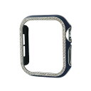 GAACAL(ガーカル) Apple Watch 7-9【41mm】スワロフスキーフレーム(ブルーシルバー) W00065BS5