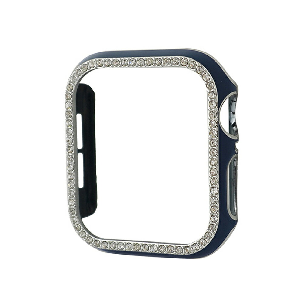 GAACAL（ガーカル） Apple Watch 7-9スワロフスキーフレーム（ブルーシルバー） W00065BS6