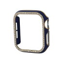 GAACAL(ガーカル) Apple Watch 4-6/SE1-2【40mm】スワロフスキーフレーム(ブルーゴールド) W00065BG2