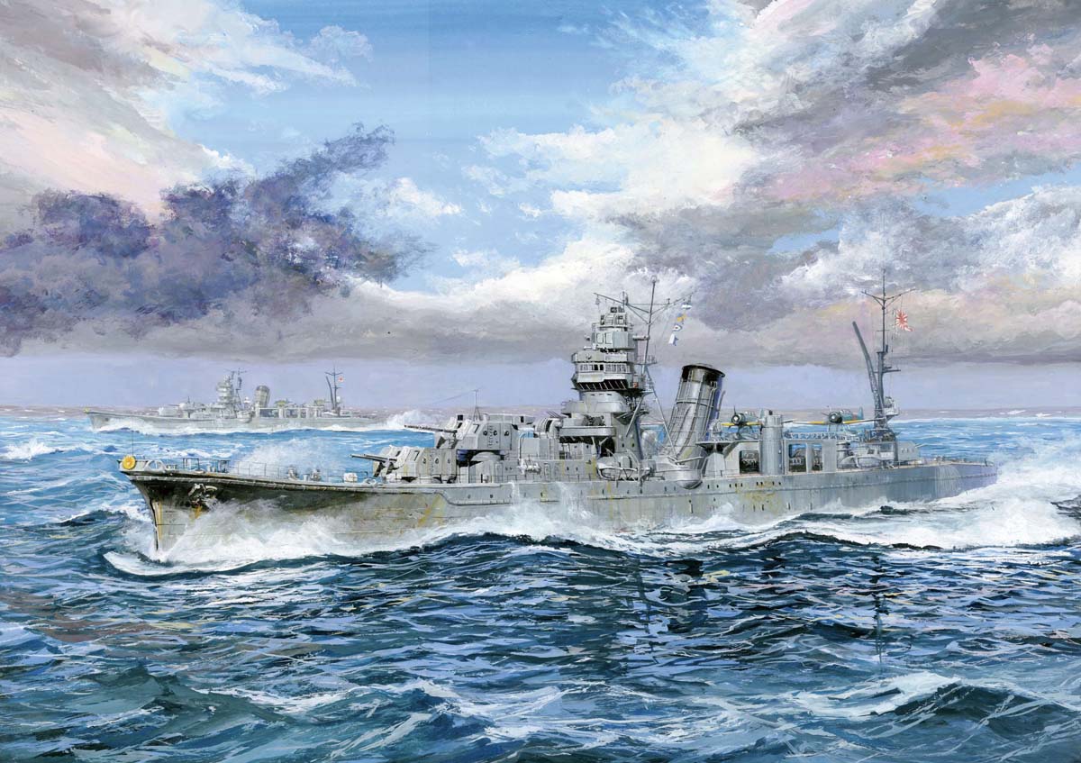 フジミ 1/700 帝国海軍シリーズNo.49 日本海軍軽巡洋艦 能代 フルハルモデル【FH-49】 プラモデル