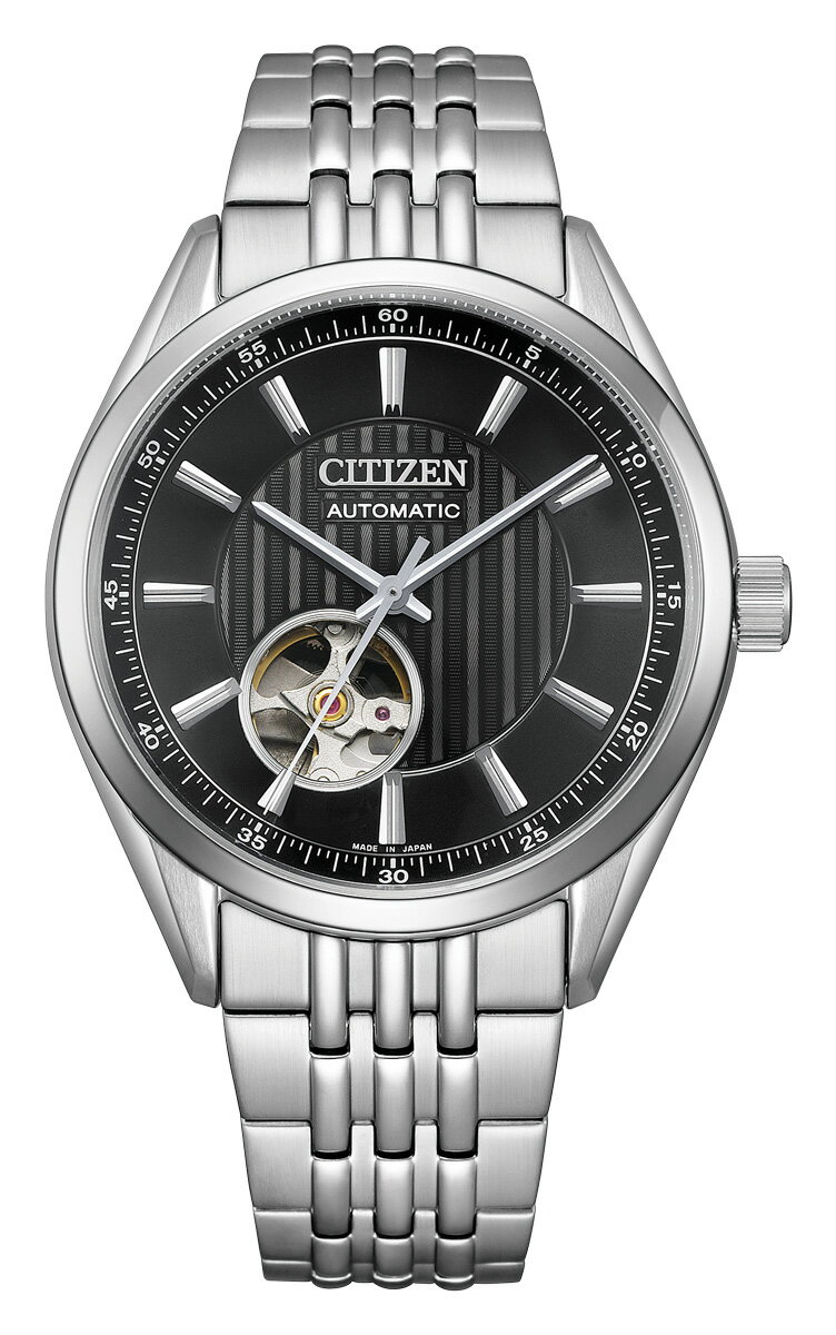 FRANCK MULLER - シチズン 【国内正規品】シチズンコレクション　メカニカル クラシックオープンハート 自動巻き（手巻きつき）　メンズタイプ NH9110-90E [NH911090E]【返品種別A】