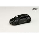ホビージャパン 1/64 トヨタ GRカローラ RZ プレシャスブラックパール【HJ641067BK】 ミニカー