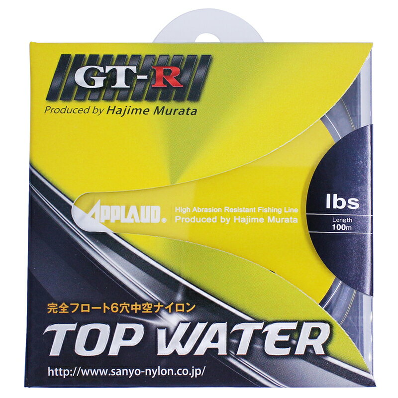 GT-R ȥå  100m(12lb/3) 衼ʥ GT-R ȥå  100m եƥ󥰥(12lb/3) APPLAUD GT-R TOP WATER ʥ饤