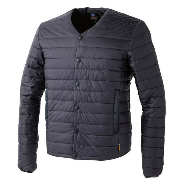 CUC ノーカラー中綿インナーロングスリーブ　2Lサイズ　ブラック 700001-BK-2L Creative Unique Creare