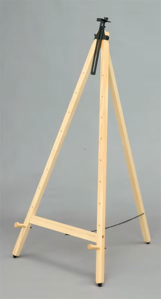 アイリスオーヤマ イーゼル（ナチュラル・幅61×奥行57×高さ111cm） IRIS ESL-1ナチユラル