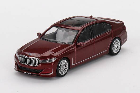 MINI GT BMW Alpina B7 xDrive 2個セット 498 MINI GT 1/64 BMW アルピナ B7 xDriveアルピナグリーンメタリック(左