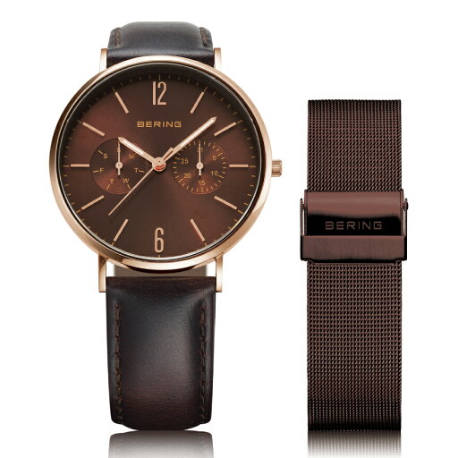 BERING 【国内正規品】Ladies Changes 36mm(ベルト2本セット) 日本別注モデル クオーツ レディースタイプ 14236-265【返品種別B】 BERING 【国内正規品】Ladies Changes 36mm(ベルト2本セット) 日本別注モデル クオーツ レディースタイプ 14236-265【返品種別B】
