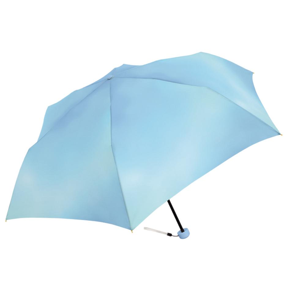 BACKYARD FAMILY(バックヤードファミリー) ミルキートーンアンブレラ 55cm 折りたたみ傘(BL) BF025125-1A-2C [BF0251251A2C]