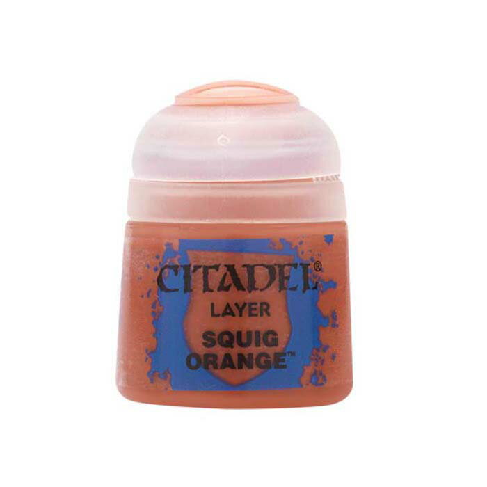 ゲームズワークショップ シタデルカラー レイヤー: SQUIG ORANGE スクイッグ・オレンジ 塗料