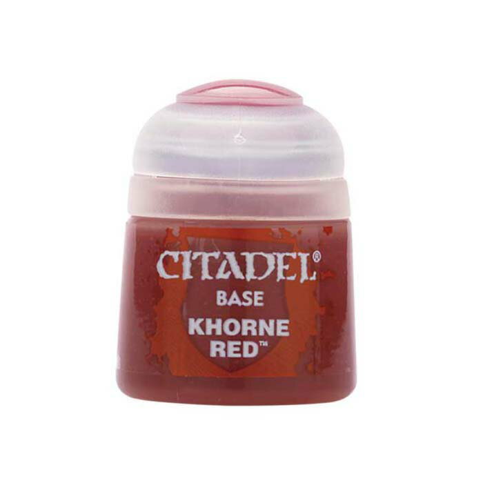 ゲームズワークショップ シタデルカラー ベース: KHORNE RED コーン・レッド 塗料
