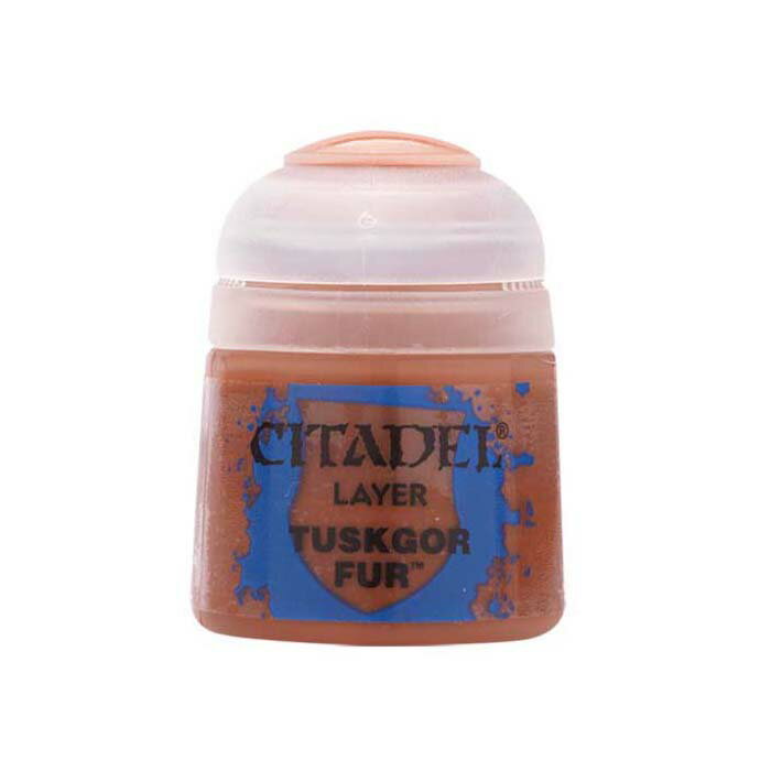 ゲームズワークショップ シタデルカラー レイヤー: TUSKGOR FUR タスクゴール・ファー 塗料