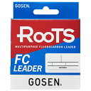 GMRFN0512N ゴーセン ルーツ FC リーダー 50m ナチュラル(3号/12lb) GOSEN ROOTS FC LEADER フロロリーダー