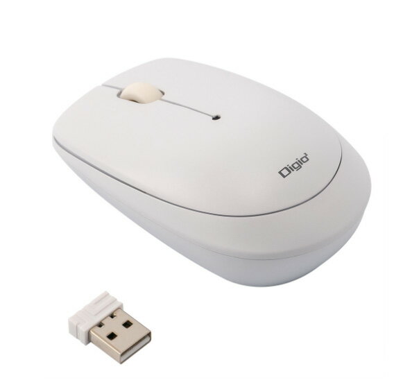 ナカバヤシ 無線 3ボタン BlueLEDマウス（ホワイト） MUS-RKT209WW