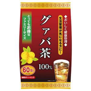 グァバ茶100％ 3g×60包 ユーワ グアバ