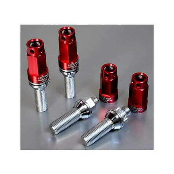 其它 - KYO-EI レデューラシェルタイプボルト M14X1.50 28mm　60° レッド ZS443028R