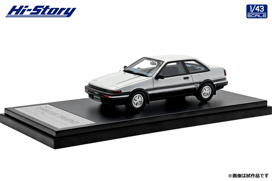 ハイストーリー 1/43 Toyoya SPRINTER TRUENO 2dr GT APEX (1983) ハイメタルツートン【HS452SL】 ミニカー