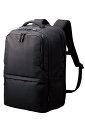 エレコム ビジネスバックパック 拡張タイプ 大容量 27L(拡張時31L) 撥水加工 15.6インチノートPC(ブラック) BM-BPEPBK