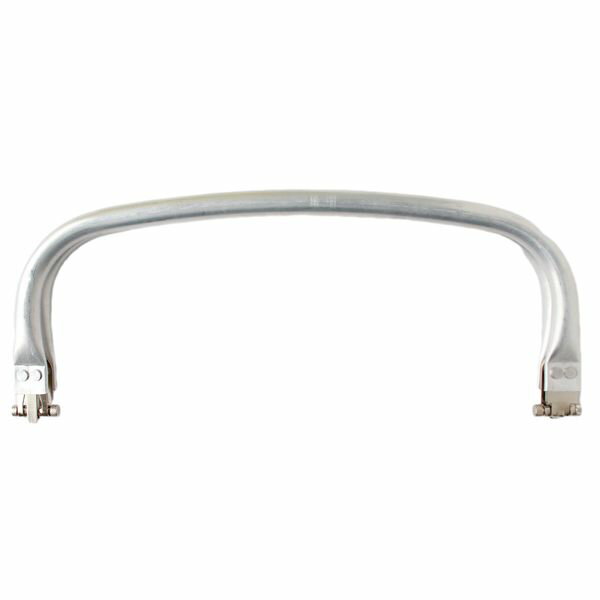 NBK アルミバネ口金(幅27cm×高さ10cm)(シルバー) TYB1227