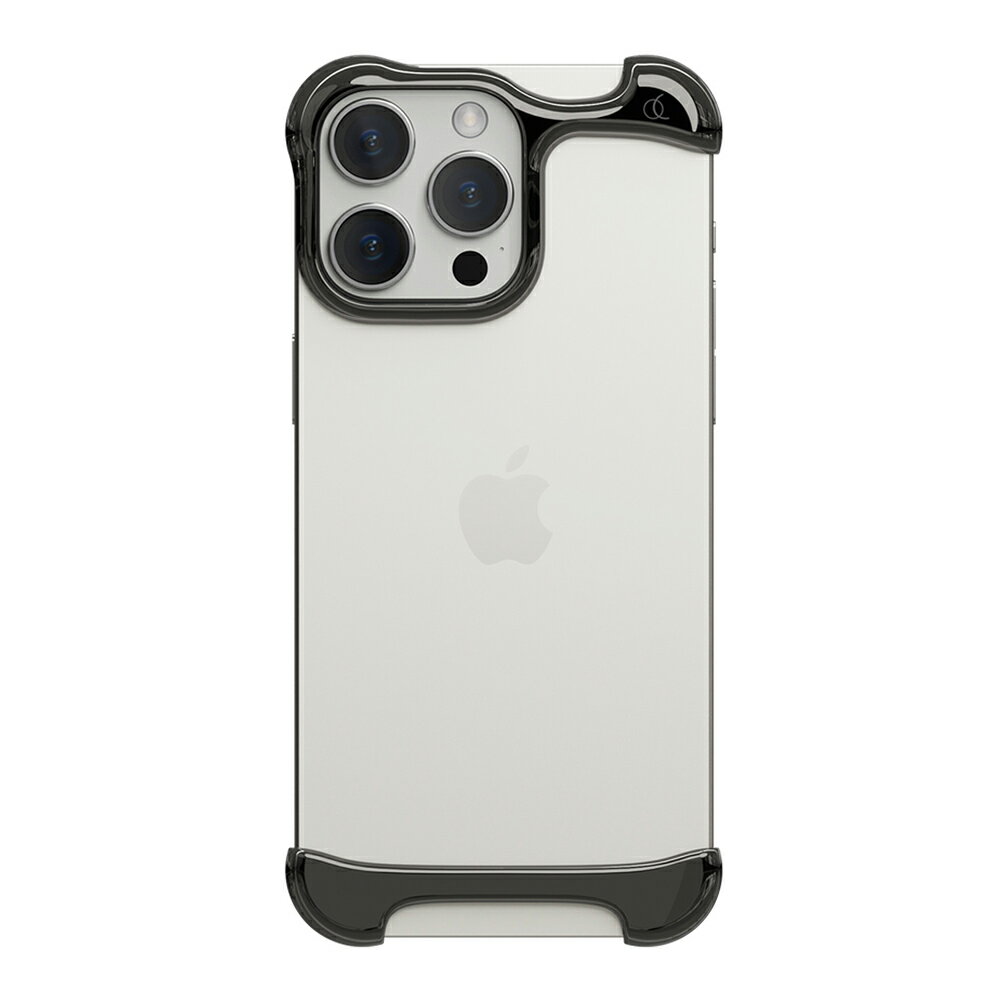 Arc iPhone 15 Pro Max用 Arc Pulse バンパーケース（アルミ チタングレー） AC26348I15PM