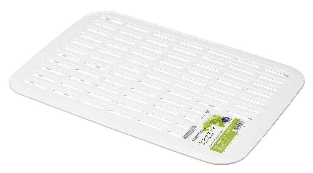 岩崎工業 シンクマット　ホワイト K-1358WH Lustroware [K1358WH]