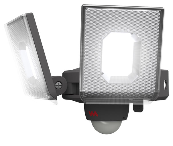 ムサシ スライド型LEDセンサーライト LED-AC2014 musashi [LEDAC2014]