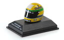 ミニチャンプス 1/8 ヘルメット アイルトン・セナ 1991 ワールドチャンピオン【540309101】 ミニカー