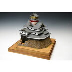 ウッディジョー 1/150 木製 安土城(天守台改良） 木製組立キット