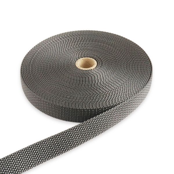 PM20-10-20 NBK パイレンバンド(巾20mm×10m・厚み1.6mm)(ダークグレー)