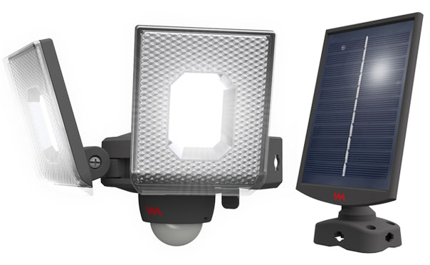 ムサシ スライド型LEDソーラーセンサーライト S-240L musashi [S240L]