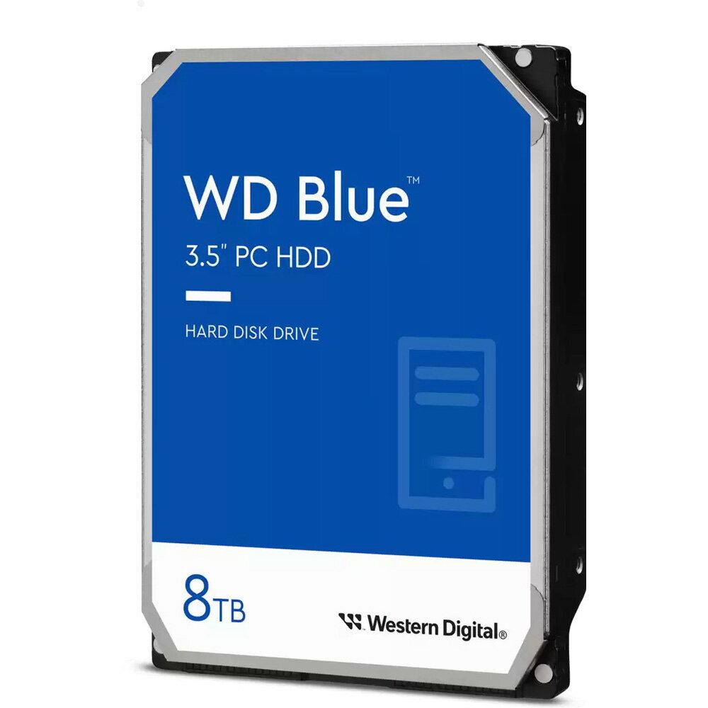 Western Digital EGX^fW^  3.5C`n[hfBXN WD Blue 8TB ȈՃpbP[W WD80EAAZ