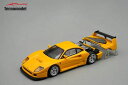 テクノモデル 1/64 フェラーリ F40 LM プレスバージョン 1996 イエローモデナ w/BBS シルバーホイール【TM64-01B】 ミニカー