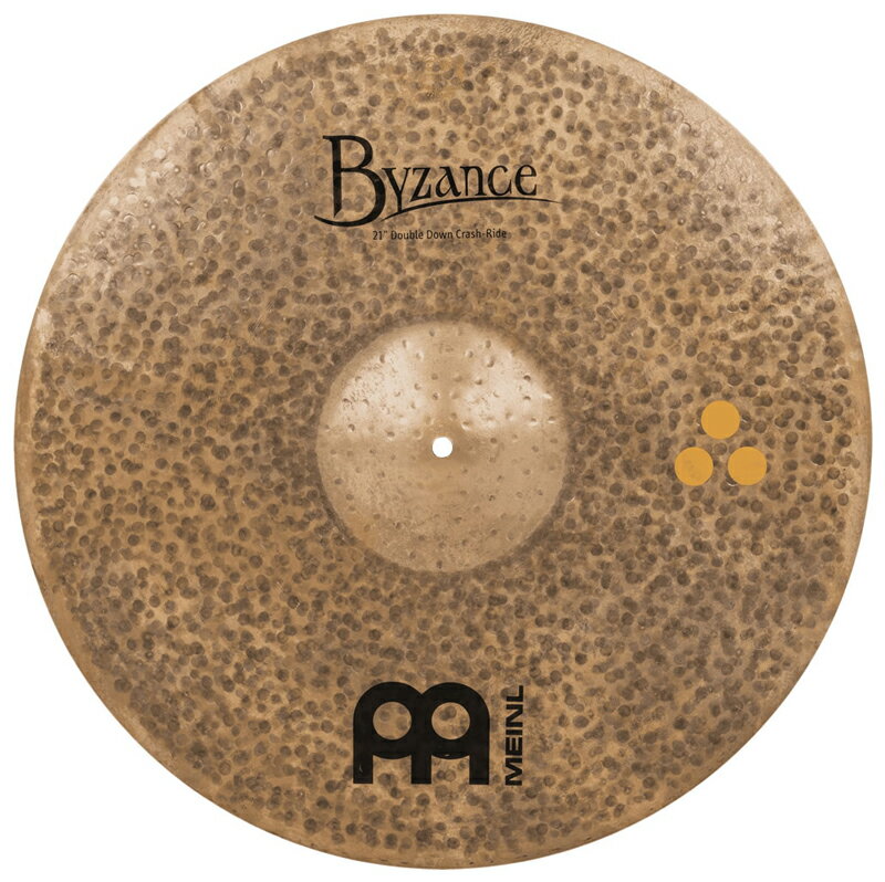 B21DDCR マイネル クラッシュライドシンバル 21インチ MEINL Byzance Dark Double Down Crash Ride