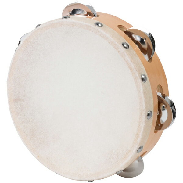 KC 皮付きタンバリン(18cm) TCS-18/6 Kyoritsu Corporation