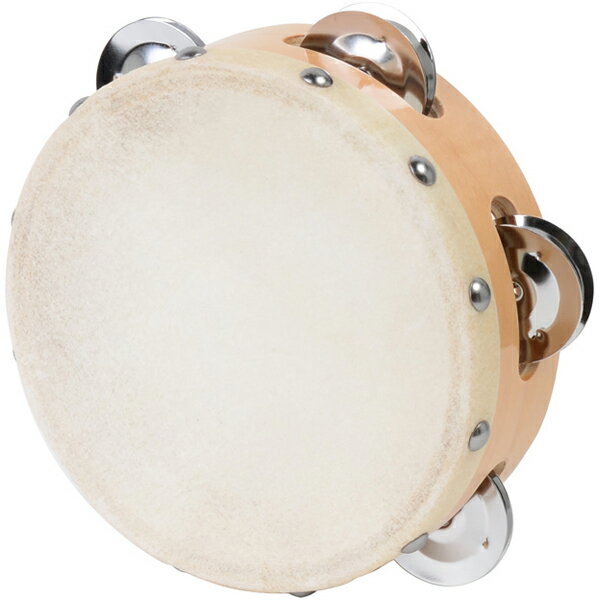 KC 皮付きタンバリン(15cm) TCS-15/5 Kyoritsu Corporation