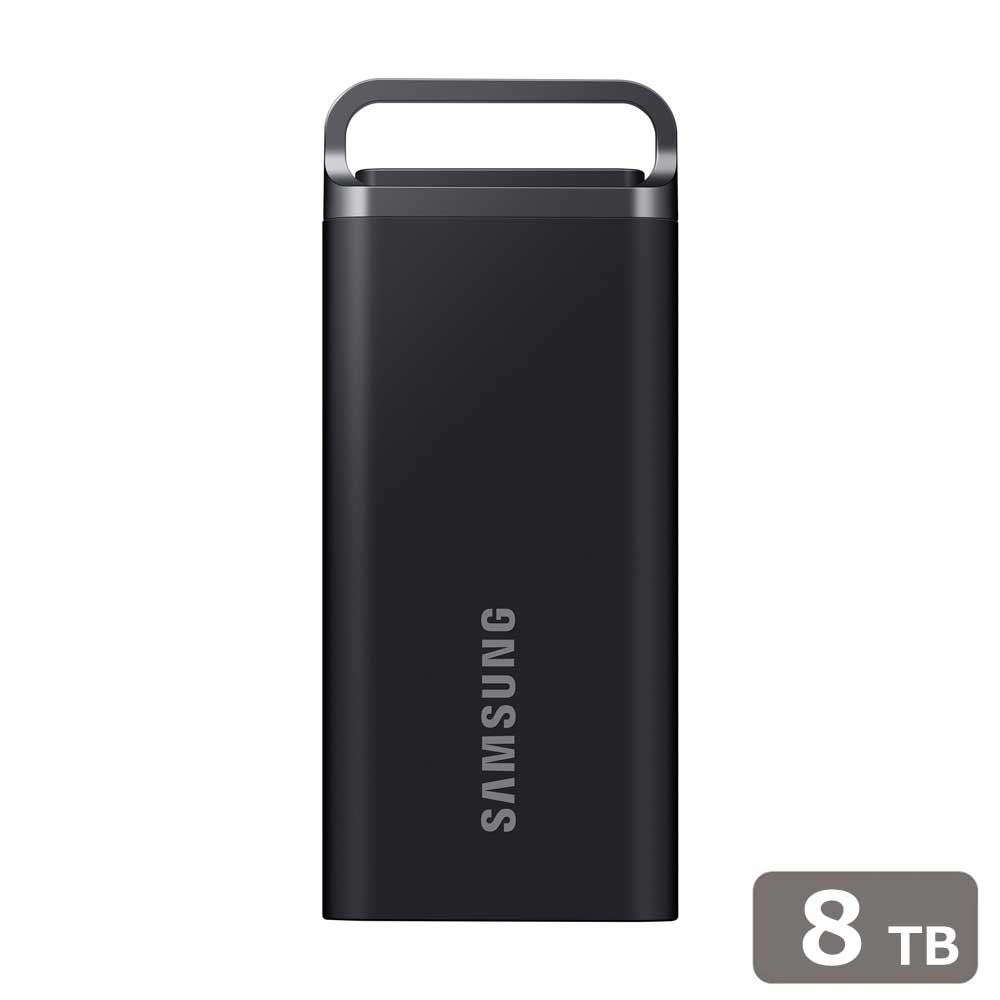 Samsungʥॹ Portable SSD T5 EVO 8TB ڹʡ USB 5Gbps(USB 3.2 Gen 1) ɹ460MB/s460MB/s ϡɥŹ沽 ᡼3ǯݾ MU-PH8T0S-IT