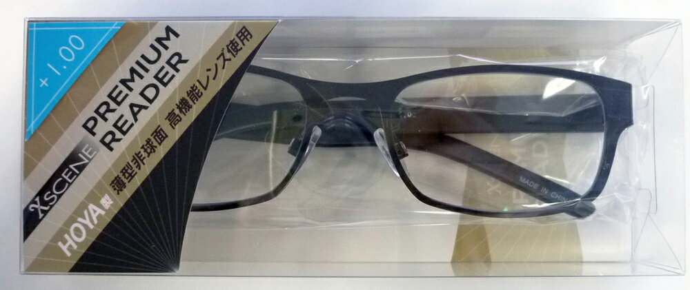 ���������� ���˥����饹 +1.0 XS�ץ�ߥ���HO01+1.0 XSCENE PREMIUM READER HOYA��� [XS�ץ�ߥ���HO0110]