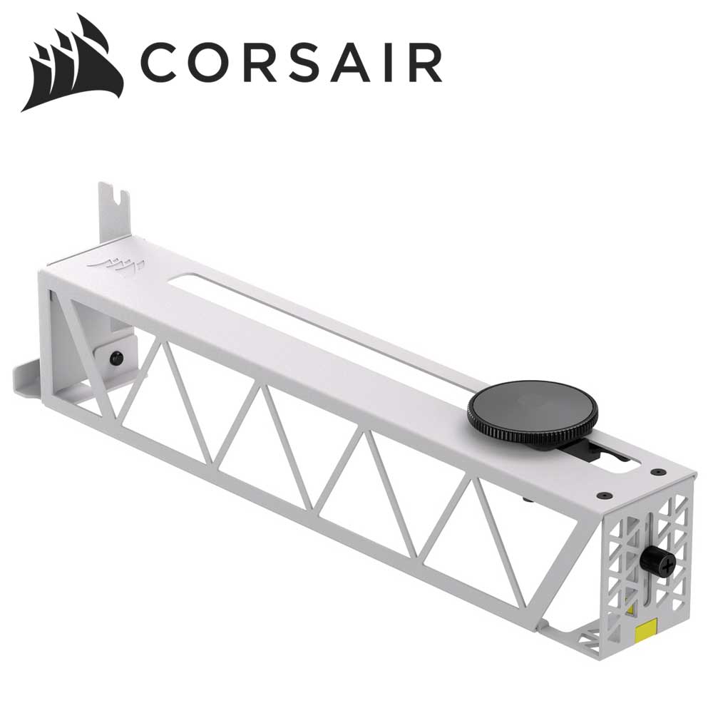 CORSAIR｜コルセア グラフィックボード用ステイ GPU Anti-Sag Bracket White CC-8900684
