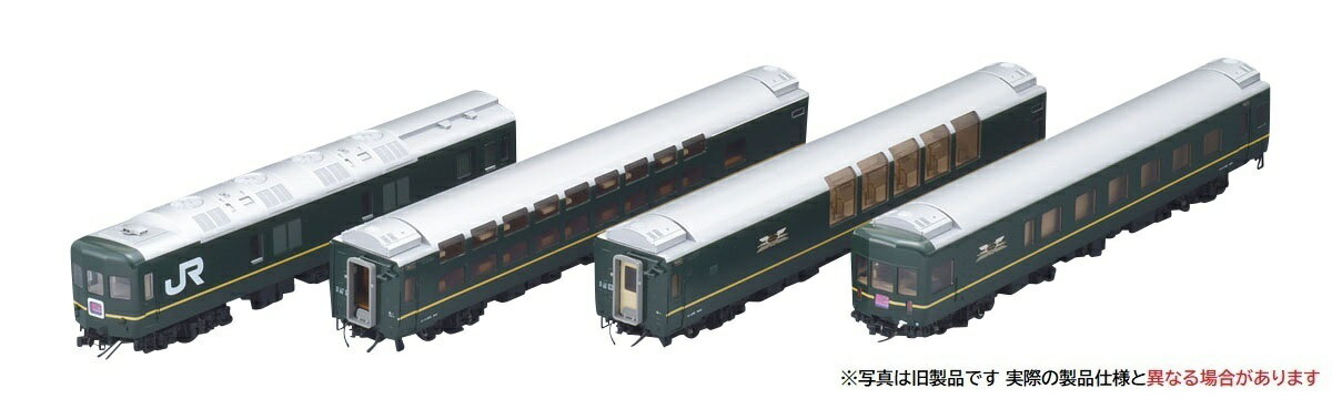 ［鉄道模型］トミックス (HO) HO-9109 JR 24系25形特急寝台客車（トワイライトエクスプレス）基本セット(4両)