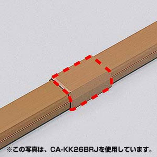 CA-KK22BRJ サンワサプライ ケーブルカバー(直線、ブラウン) CA-KK22BRJ サンワサプライ ケーブルカバー(直線、ブラウン)