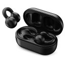 I20-BLACK KINGLUCKY 空気伝導式 完全ワイヤレスBluetoothオープンイヤー型イヤホン(ブラック) i20