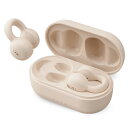 I20-BEIGE KINGLUCKY 空気伝導式 完全ワイヤレスBluetoothオープンイヤー型イヤホン(ベージュ) i20