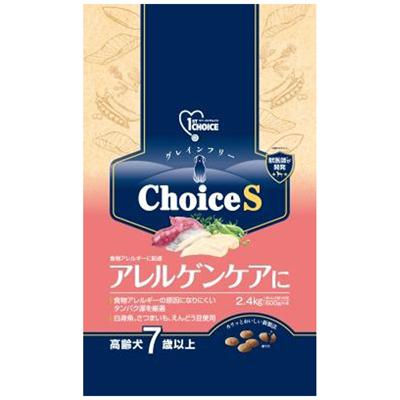 1ST CHOICE - ドッグフード ドライ ファーストチョイス choiceS アレルゲンケアに 高齢犬7歳以上 2.4kg（600g×4） アース・ペット FCアレルゲンコウレイ7サイ2.4KG