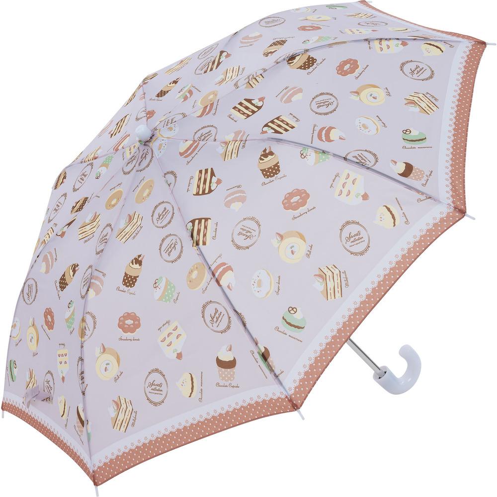 BACKYARD FAMILY(バックヤードファミリー) キッズ 折りたたみ傘(スイーツパープル・50cm) BF024223-1A-2R [BF0242231A2R]