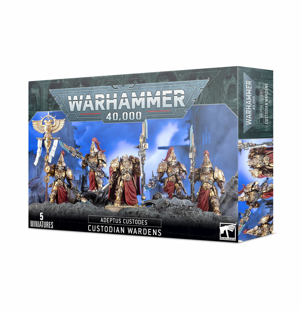 ゲームズワークショップ ADEPTUS CUSTODES: CUSTODIAN WARDENS アデプトゥス・カストーデス：カストーディアン・ワーデン ウォーハンマー