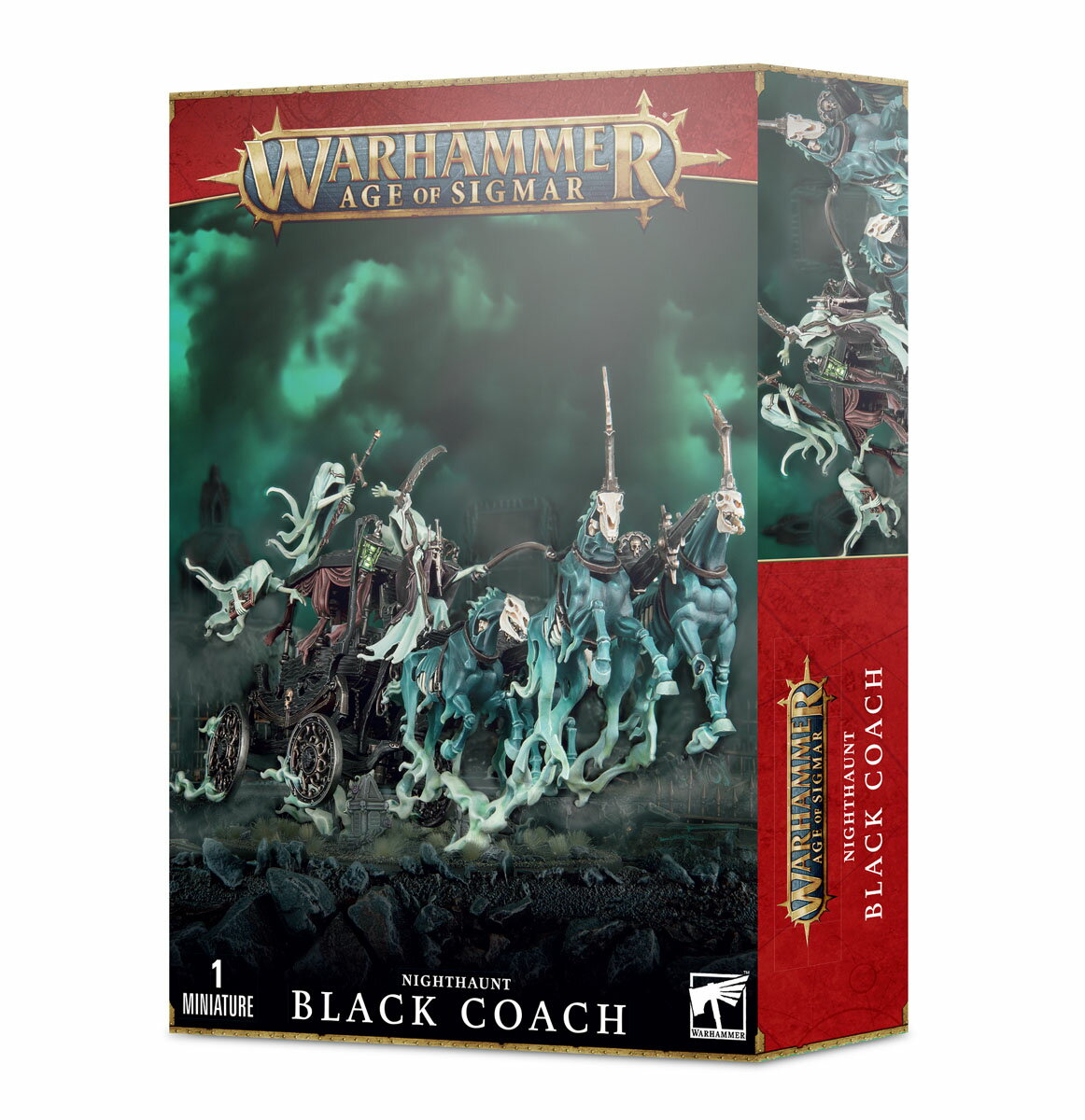 ゲームズワークショップ NIGHTHAUNT: BLACK COACH ナイトホーント：ブラックコーチ ウォーハンマー