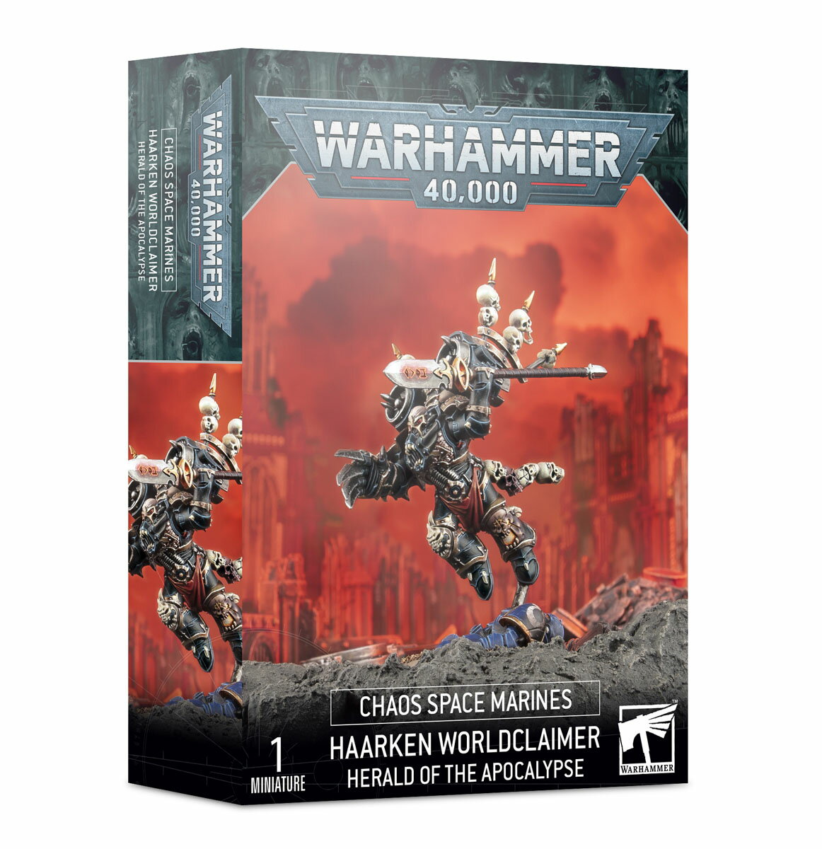 ゲームズワークショップ CHAOS SPACE MARINES: HAARKEN WORLDCLAIMER ケイオス・スペースマリーン：ハールケン・ワールドクレイマー ウォーハンマー