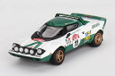 MINI－GT 1/64 ランチア ストラトス HF ラリー サンレモ 1975 優勝車 11(左ハンドル)【MGT00628-L】 ミニカー