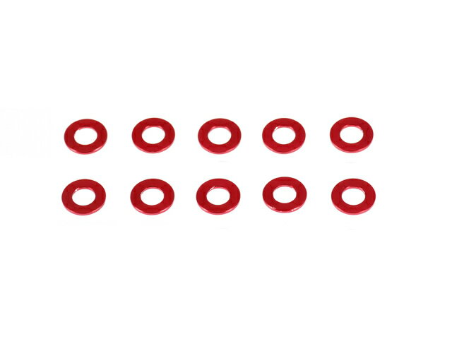 【返品種別B】□「返品種別」について詳しくはこちら□2023年11月 発売※画像はイメージです。実際の商品とは異なる場合がございます。【商品紹介】INFINITY アルミスペーサー3x6x0.5mm（レッド/10個）です。【商品仕様】模型＞ラジコン＞ラジコンパーツ・メーカー別＞INFINITY＞汎用品